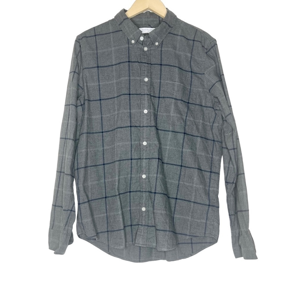 Everlane Cotton Plaid Button Down Shirt